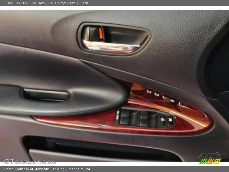 Blue Onyx Pearl / Black 2006 Lexus GS 300 AWD