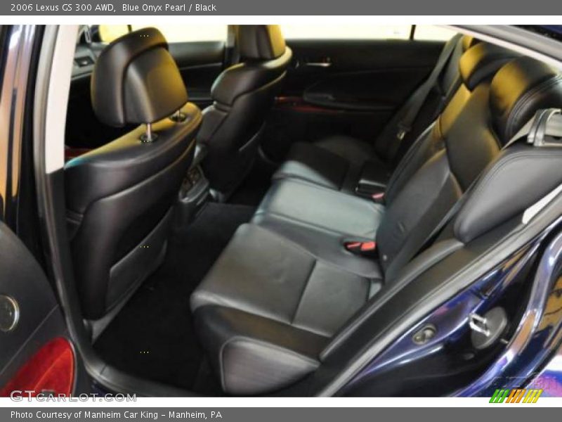 Blue Onyx Pearl / Black 2006 Lexus GS 300 AWD