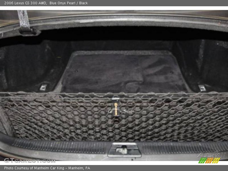 Blue Onyx Pearl / Black 2006 Lexus GS 300 AWD