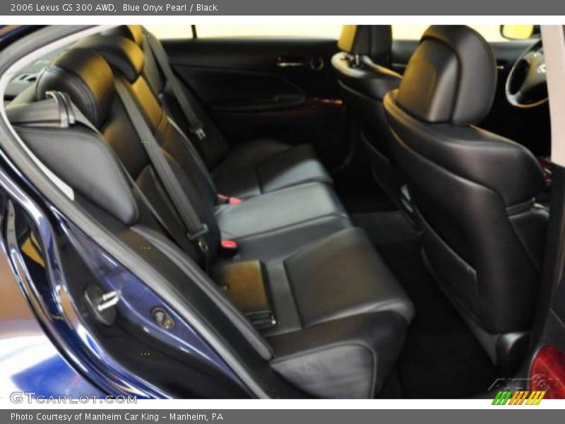 Blue Onyx Pearl / Black 2006 Lexus GS 300 AWD