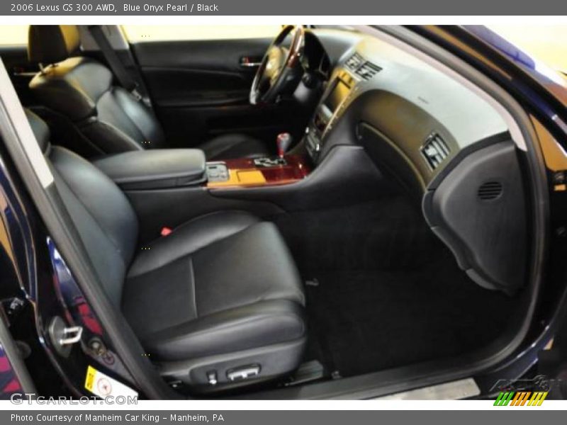 Blue Onyx Pearl / Black 2006 Lexus GS 300 AWD