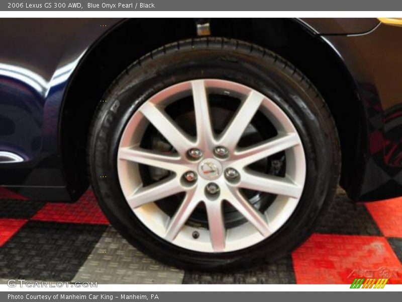 Blue Onyx Pearl / Black 2006 Lexus GS 300 AWD
