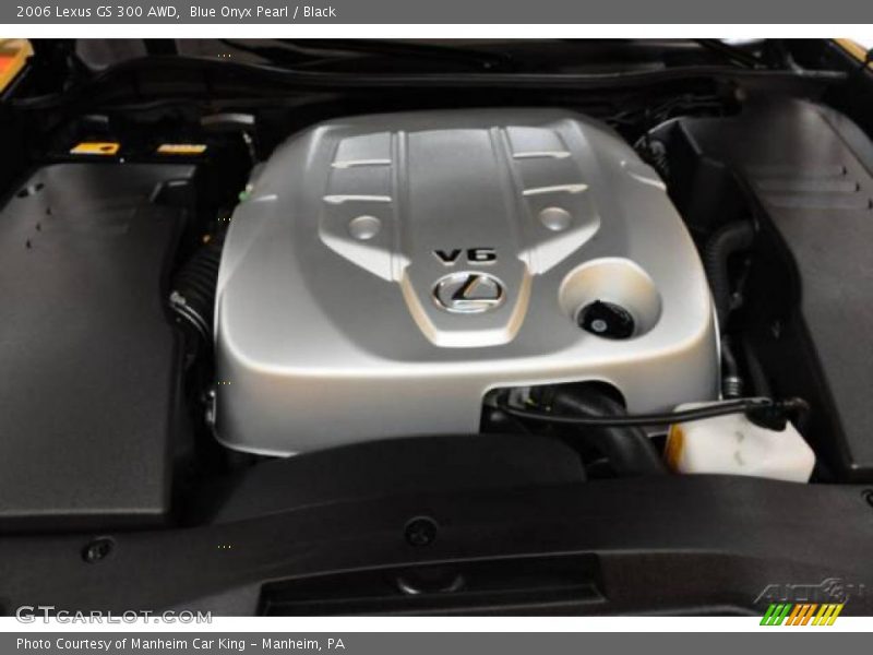 Blue Onyx Pearl / Black 2006 Lexus GS 300 AWD
