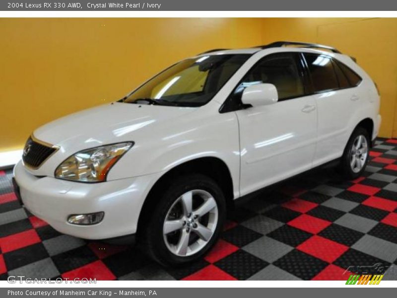 Crystal White Pearl / Ivory 2004 Lexus RX 330 AWD