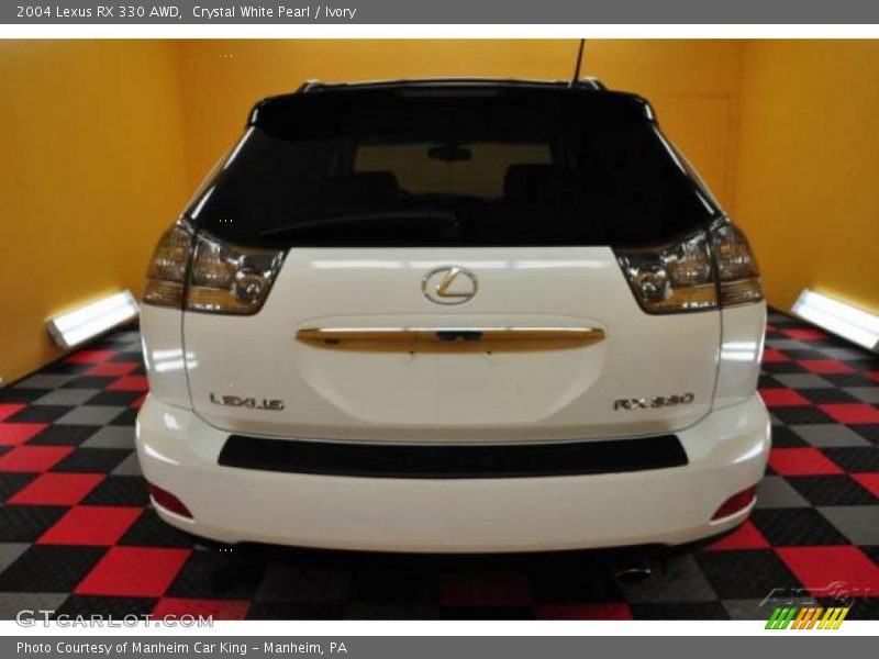 Crystal White Pearl / Ivory 2004 Lexus RX 330 AWD