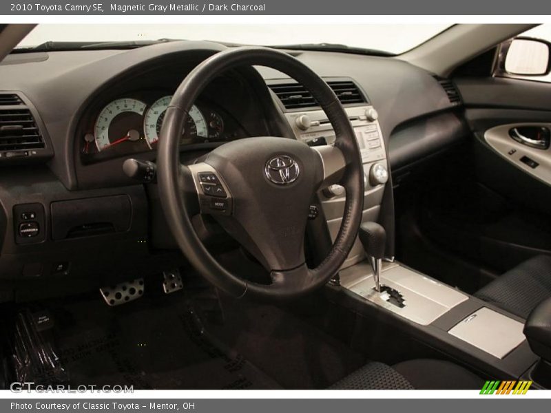 Magnetic Gray Metallic / Dark Charcoal 2010 Toyota Camry SE