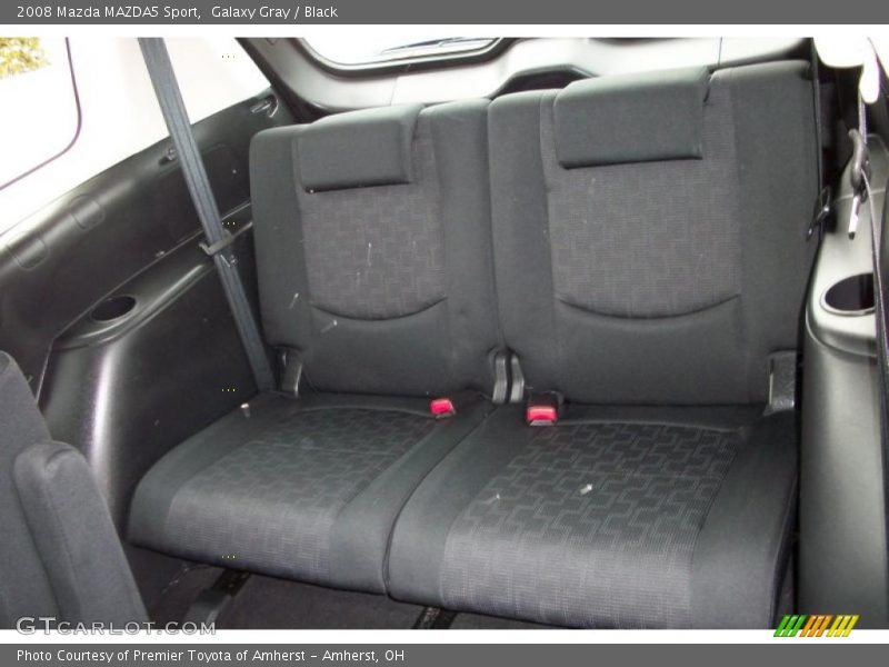 Galaxy Gray / Black 2008 Mazda MAZDA5 Sport