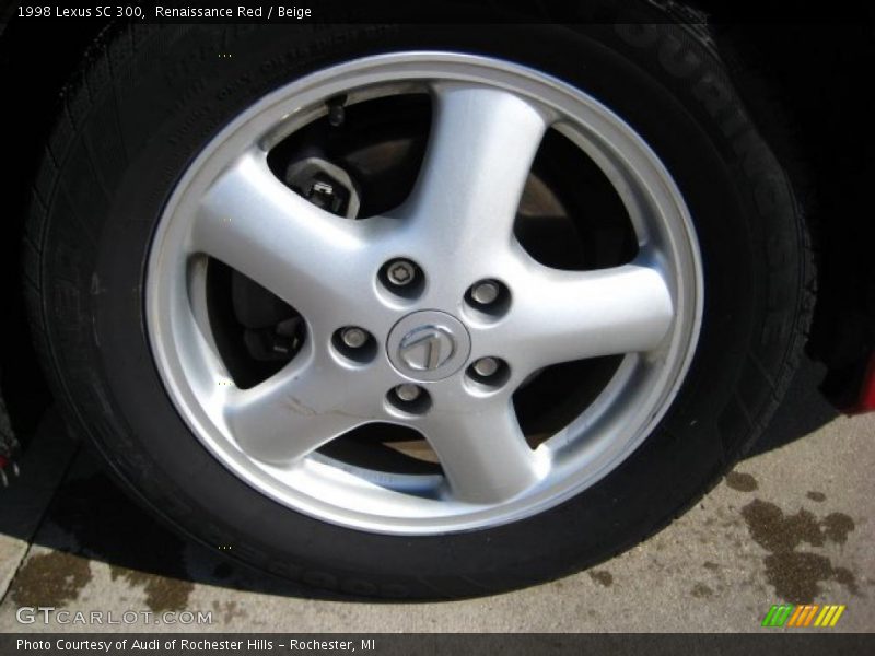 Renaissance Red / Beige 1998 Lexus SC 300