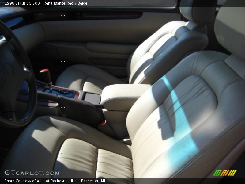 Renaissance Red / Beige 1998 Lexus SC 300