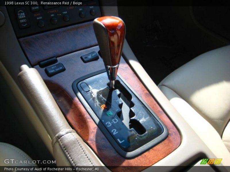 Renaissance Red / Beige 1998 Lexus SC 300