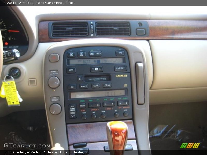 Renaissance Red / Beige 1998 Lexus SC 300
