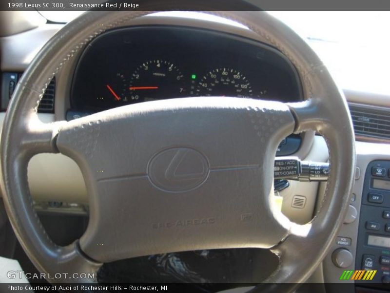 Renaissance Red / Beige 1998 Lexus SC 300