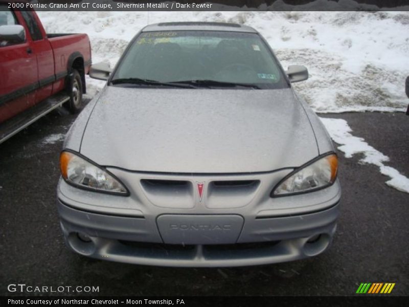 Silvermist Metallic / Dark Pewter 2000 Pontiac Grand Am GT Coupe