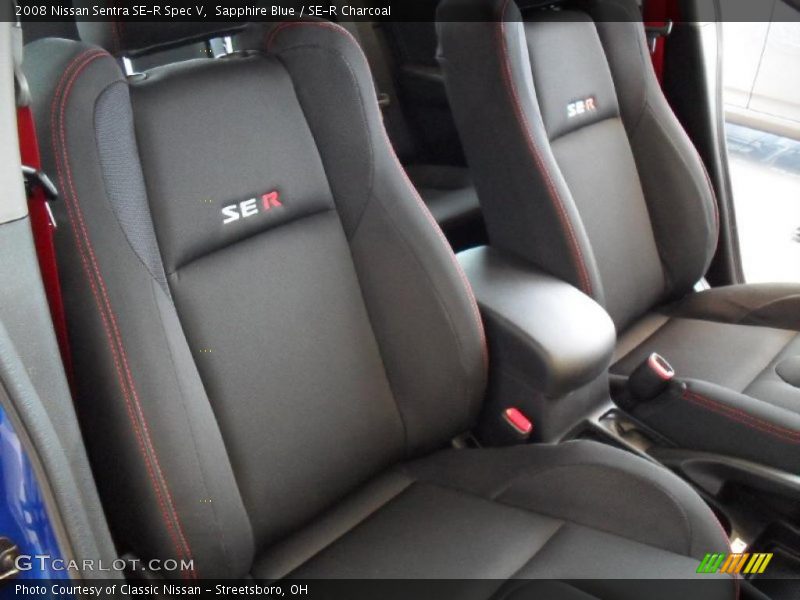 Sapphire Blue / SE-R Charcoal 2008 Nissan Sentra SE-R Spec V