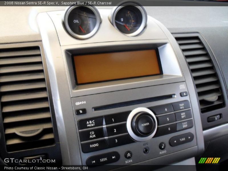 Sapphire Blue / SE-R Charcoal 2008 Nissan Sentra SE-R Spec V