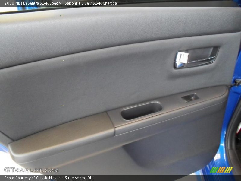 Sapphire Blue / SE-R Charcoal 2008 Nissan Sentra SE-R Spec V