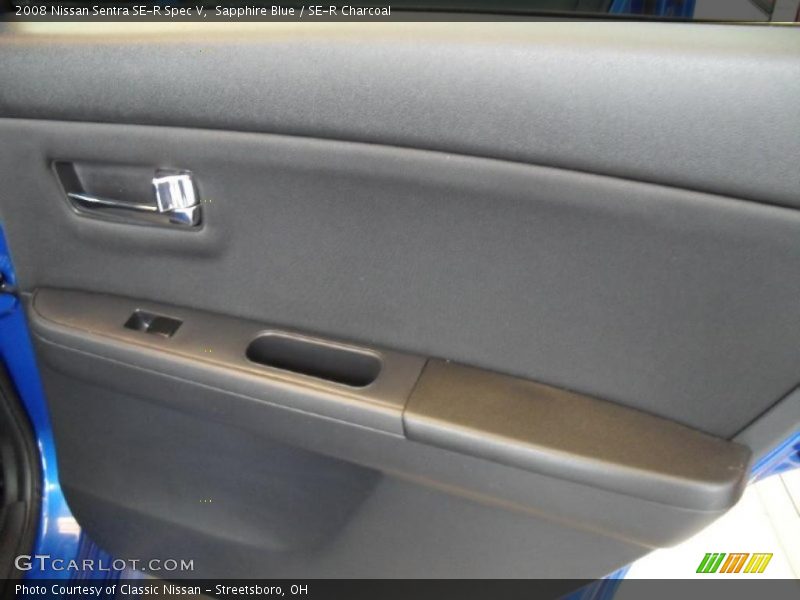 Sapphire Blue / SE-R Charcoal 2008 Nissan Sentra SE-R Spec V