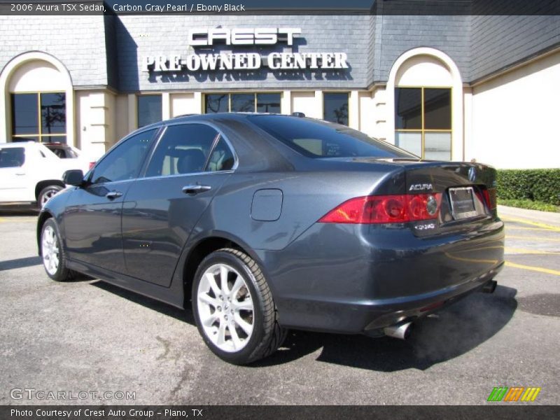 Carbon Gray Pearl / Ebony Black 2006 Acura TSX Sedan