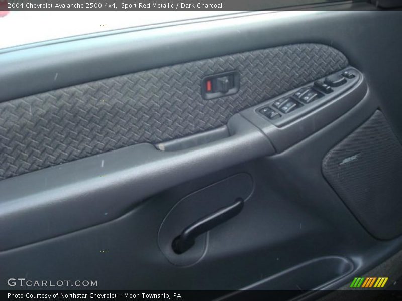 Sport Red Metallic / Dark Charcoal 2004 Chevrolet Avalanche 2500 4x4