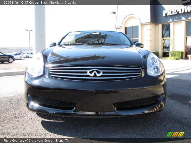 Black Obsidian / Graphite 2006 Infiniti G 35 Coupe