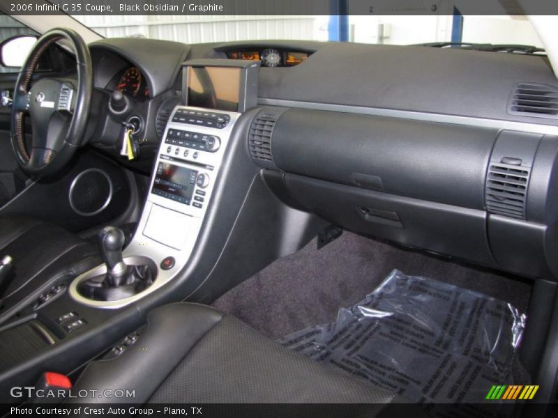 Black Obsidian / Graphite 2006 Infiniti G 35 Coupe