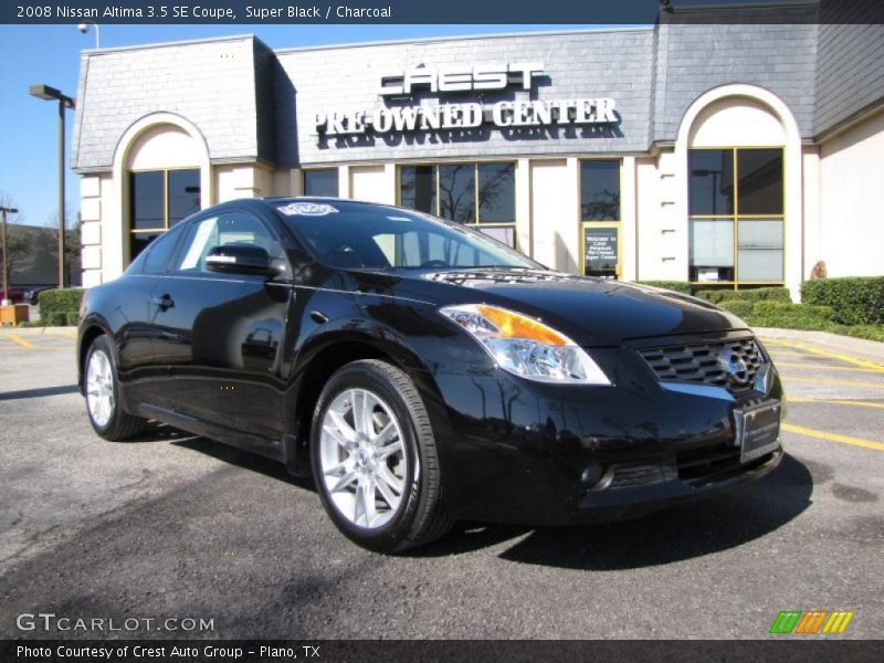 Super Black / Charcoal 2008 Nissan Altima 3.5 SE Coupe