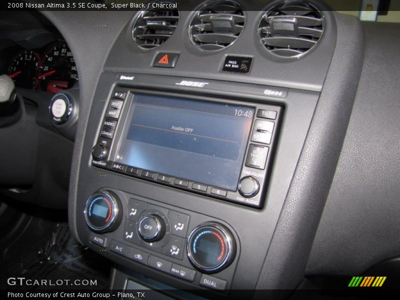 Super Black / Charcoal 2008 Nissan Altima 3.5 SE Coupe