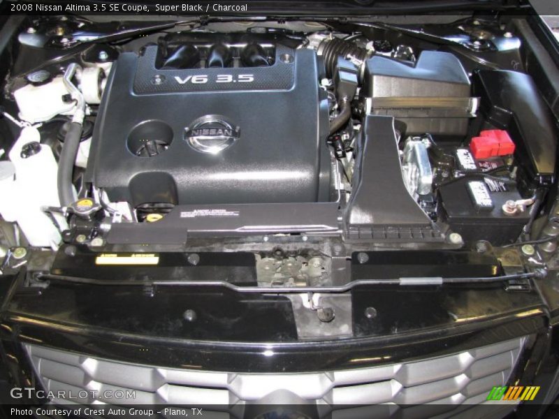 Super Black / Charcoal 2008 Nissan Altima 3.5 SE Coupe