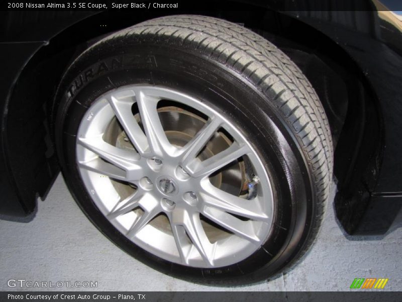 Super Black / Charcoal 2008 Nissan Altima 3.5 SE Coupe