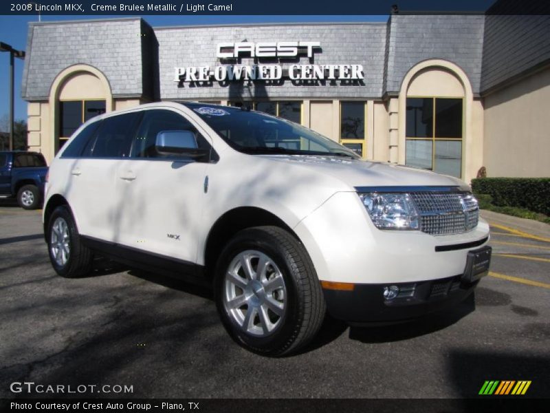 Creme Brulee Metallic / Light Camel 2008 Lincoln MKX