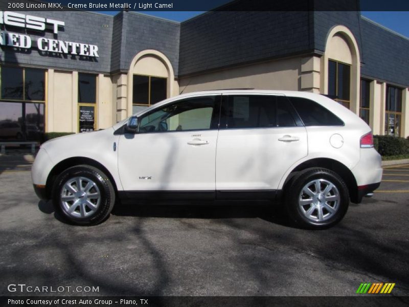 Creme Brulee Metallic / Light Camel 2008 Lincoln MKX