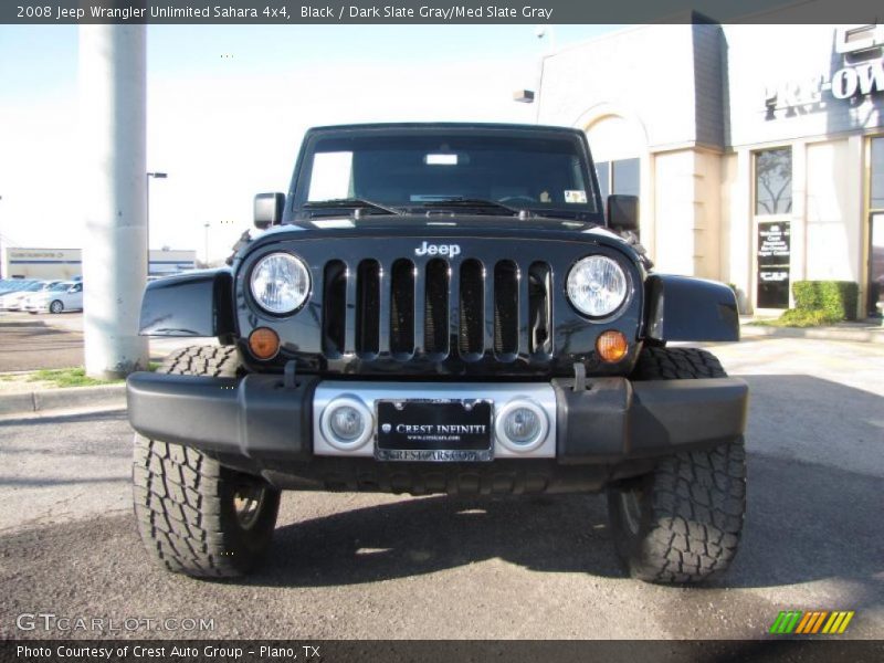 Black / Dark Slate Gray/Med Slate Gray 2008 Jeep Wrangler Unlimited Sahara 4x4