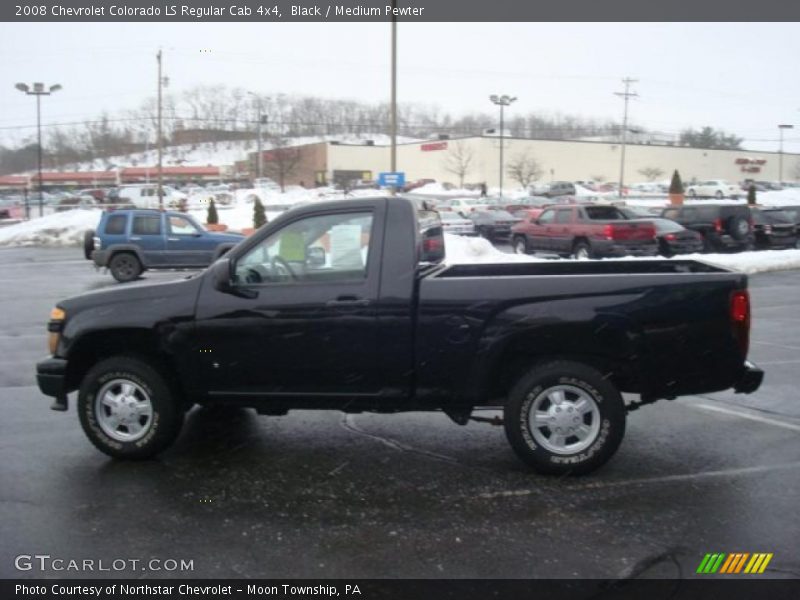 Black / Medium Pewter 2008 Chevrolet Colorado LS Regular Cab 4x4