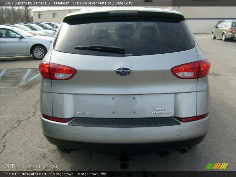 Titanium Silver Metallic / Slate Gray 2007 Subaru B9 Tribeca 5 Passenger