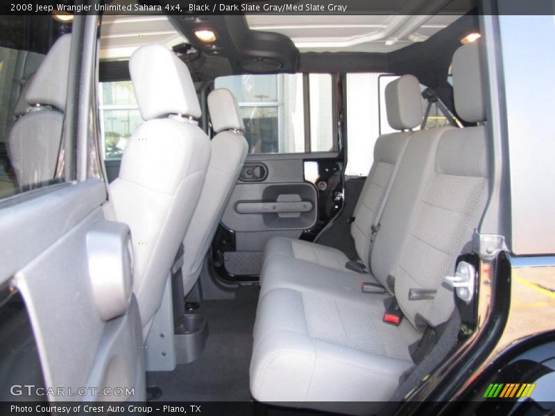 Black / Dark Slate Gray/Med Slate Gray 2008 Jeep Wrangler Unlimited Sahara 4x4