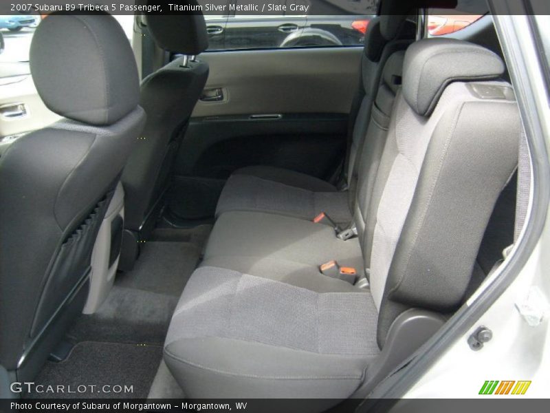 Titanium Silver Metallic / Slate Gray 2007 Subaru B9 Tribeca 5 Passenger