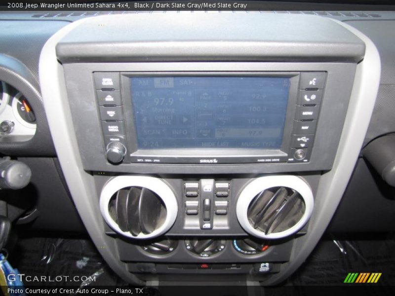 Black / Dark Slate Gray/Med Slate Gray 2008 Jeep Wrangler Unlimited Sahara 4x4
