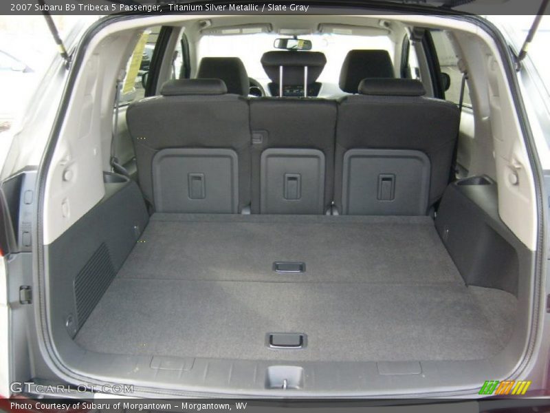 Titanium Silver Metallic / Slate Gray 2007 Subaru B9 Tribeca 5 Passenger
