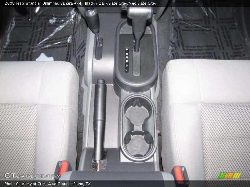 Black / Dark Slate Gray/Med Slate Gray 2008 Jeep Wrangler Unlimited Sahara 4x4