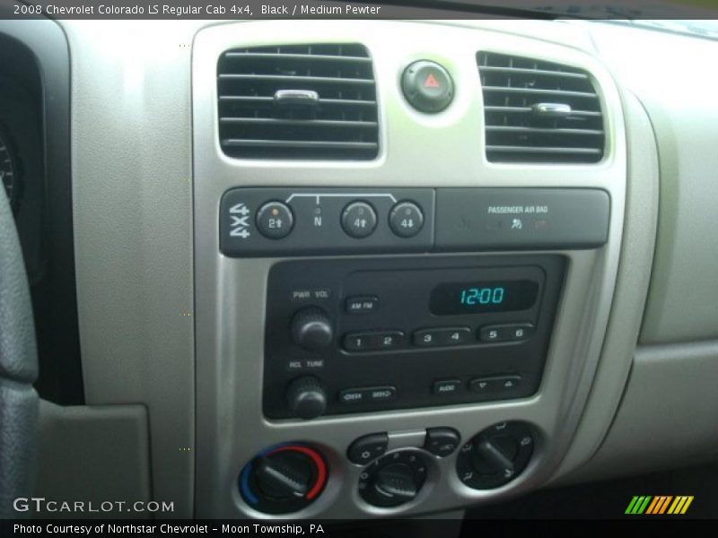 Black / Medium Pewter 2008 Chevrolet Colorado LS Regular Cab 4x4