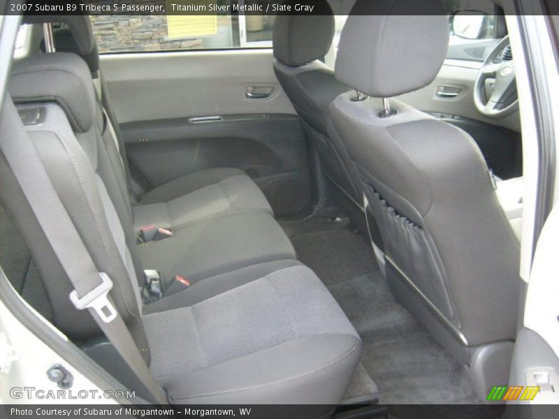 Titanium Silver Metallic / Slate Gray 2007 Subaru B9 Tribeca 5 Passenger
