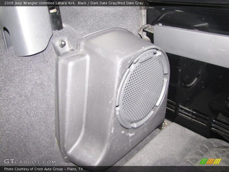 Black / Dark Slate Gray/Med Slate Gray 2008 Jeep Wrangler Unlimited Sahara 4x4