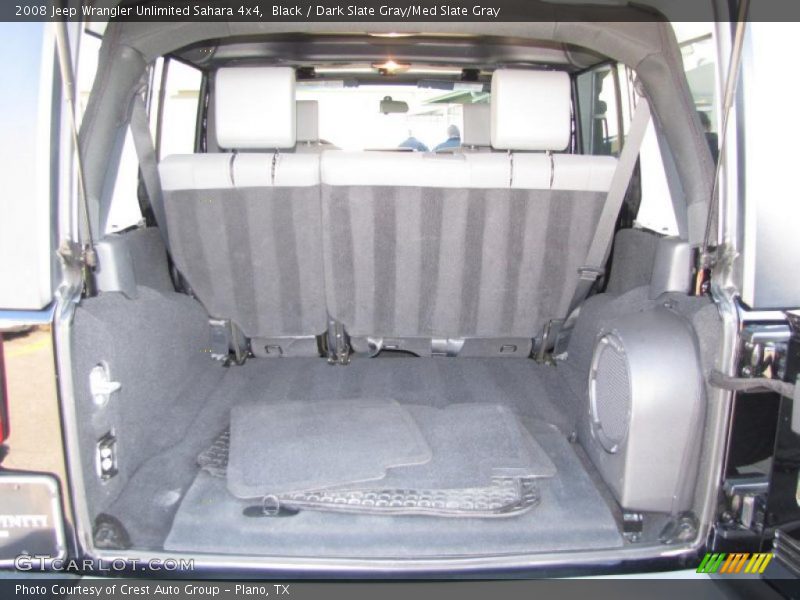 Black / Dark Slate Gray/Med Slate Gray 2008 Jeep Wrangler Unlimited Sahara 4x4
