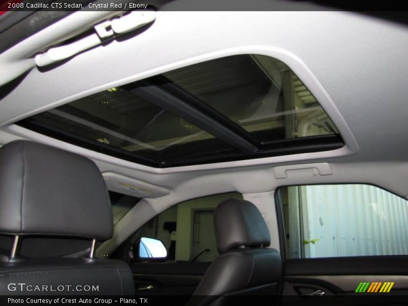 Crystal Red / Ebony 2008 Cadillac CTS Sedan