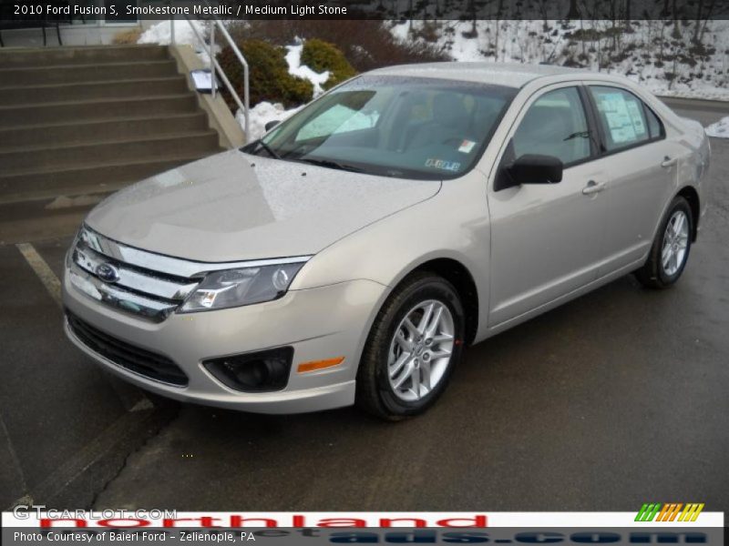Smokestone Metallic / Medium Light Stone 2010 Ford Fusion S