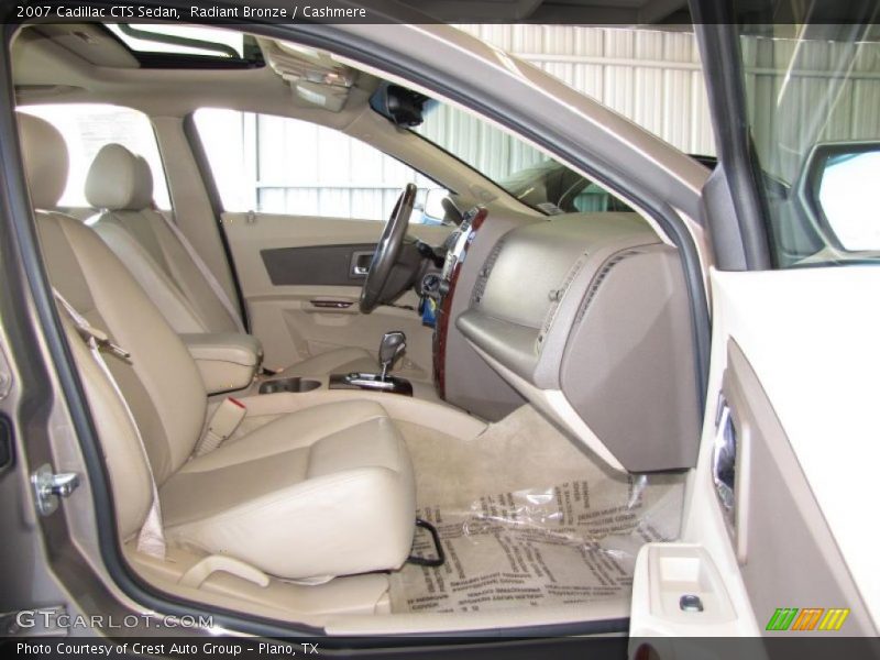 Radiant Bronze / Cashmere 2007 Cadillac CTS Sedan