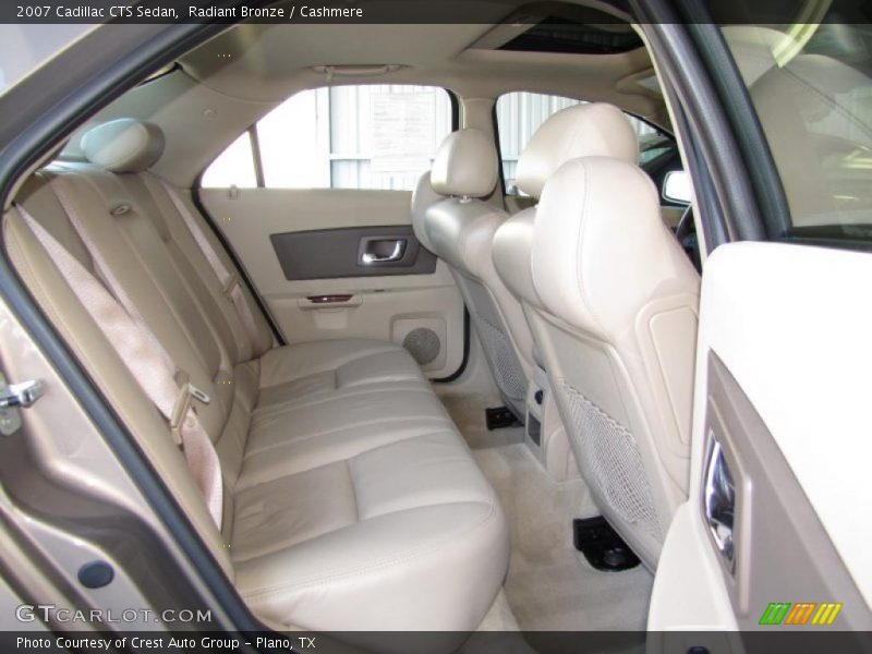 Radiant Bronze / Cashmere 2007 Cadillac CTS Sedan