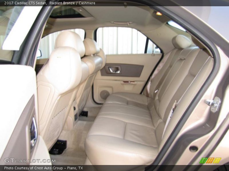 Radiant Bronze / Cashmere 2007 Cadillac CTS Sedan