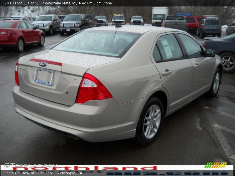 Smokestone Metallic / Medium Light Stone 2010 Ford Fusion S