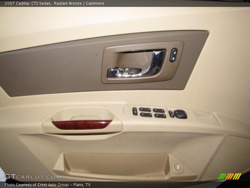 Radiant Bronze / Cashmere 2007 Cadillac CTS Sedan